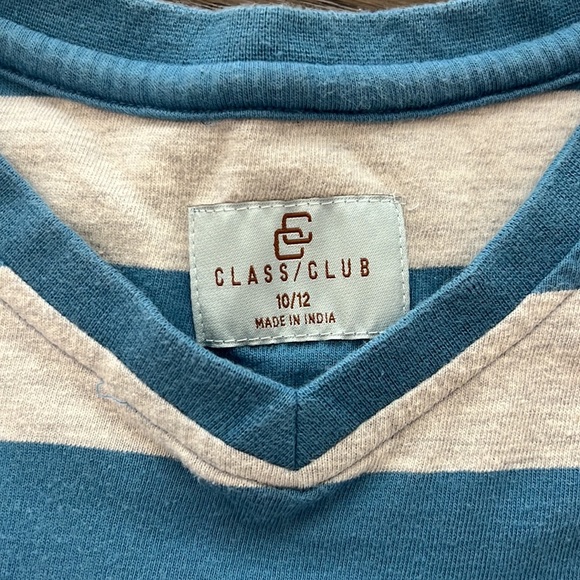 Class club boys striped tee shirt - Picture 7 of 8
